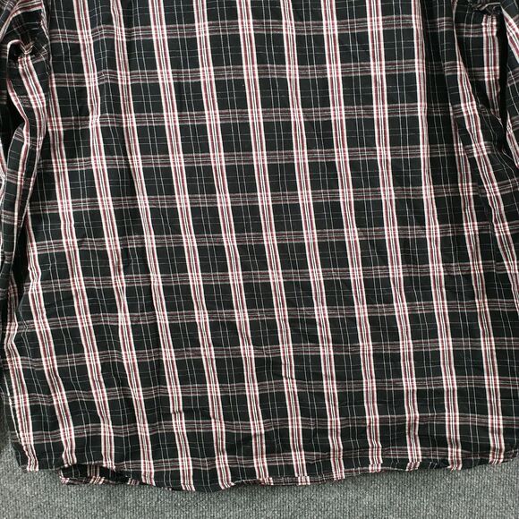 Wrangler Authentics Men's Button Down Shirt Multi XLT Long Sleeve Plaid Cotton - Picture 7 of 11